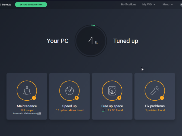 AVG PC TuneUp Activation Code Download Gratis