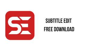 Download Subtitle Edit Crack + Torrent Gratis