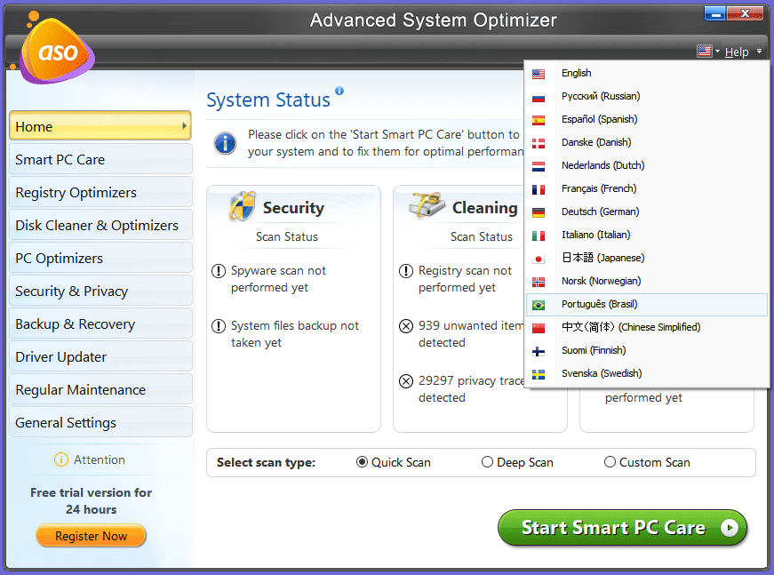 Advanced System Optimizer License Key Download Gratis